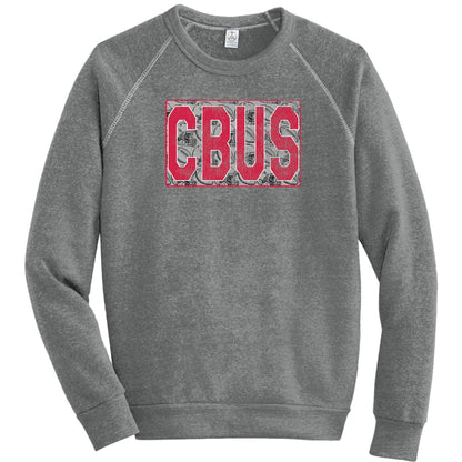 Columbus Vintage Football - Eco-Fleece Sweatshirt