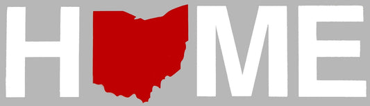 OHIO STICKER | HOME | RED - My State Threads
