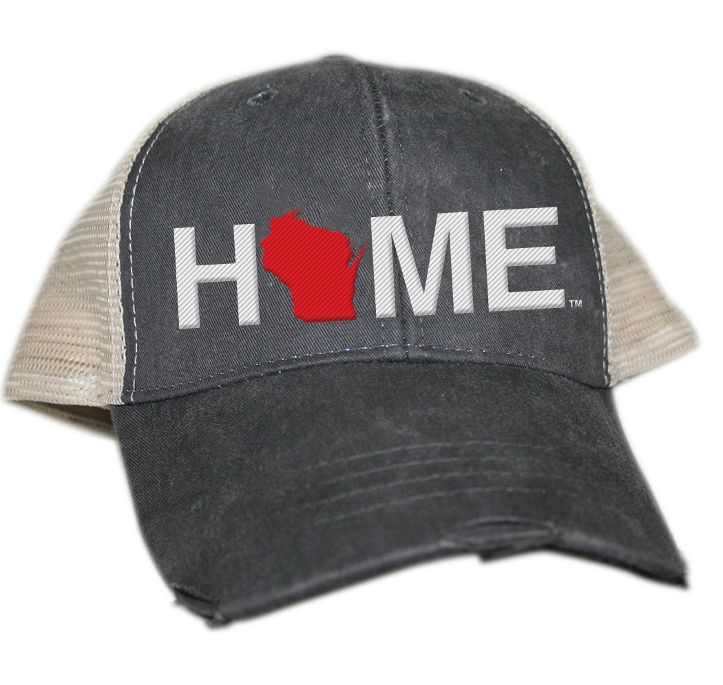 WISCONSIN HAT | HOME | RED
