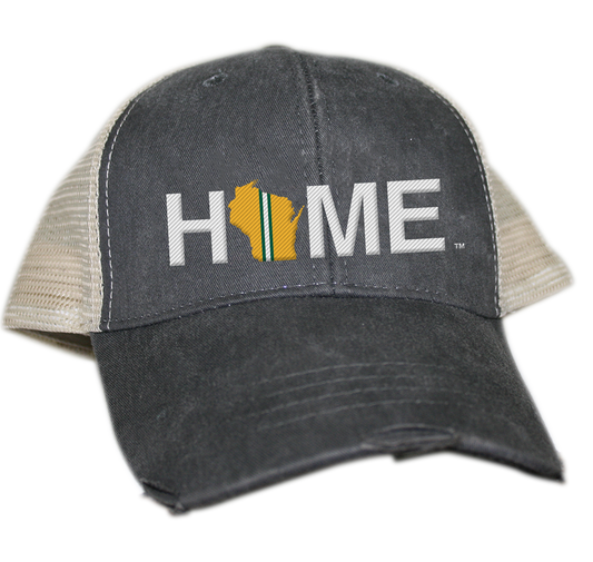 WISCONSIN HAT | HOME | Green/Yellow