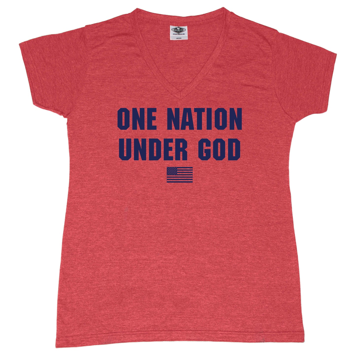 One Nation Under God - Ladies' Tee