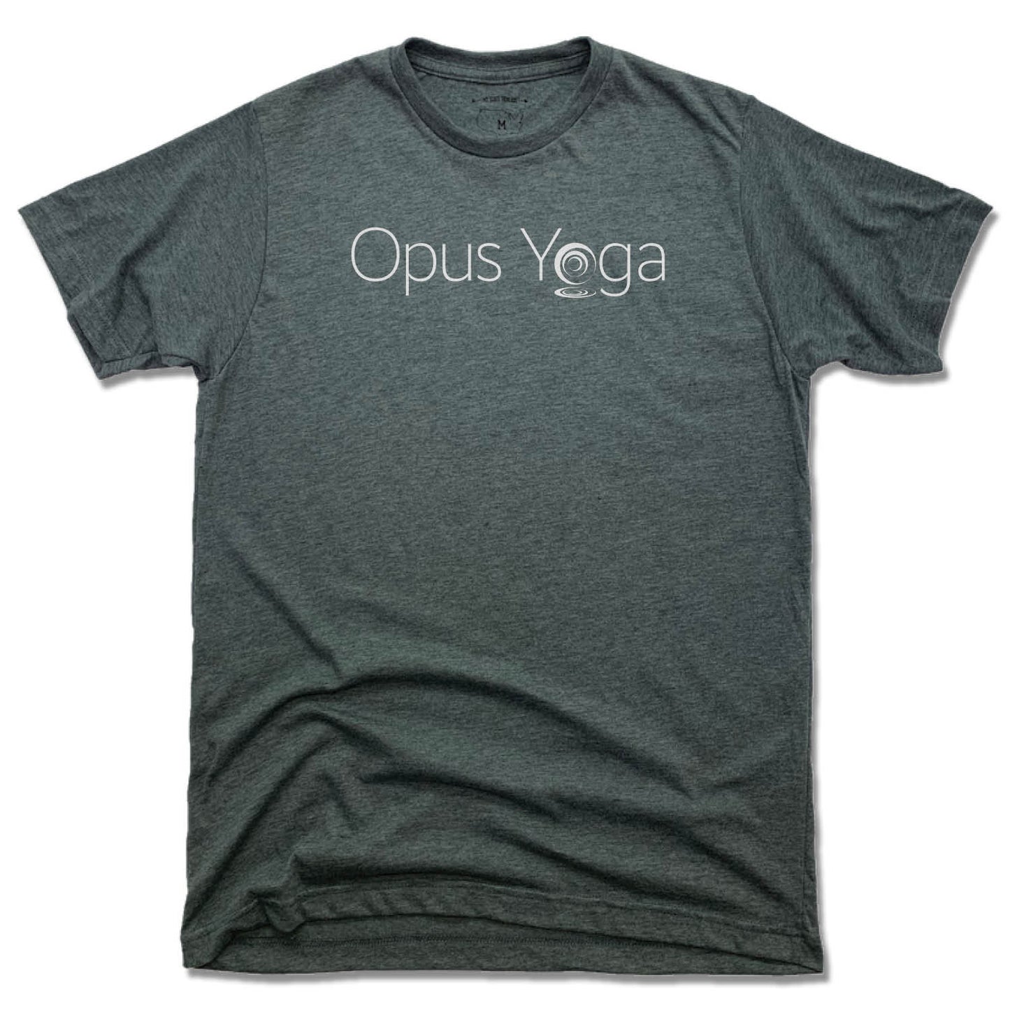 OPUS YOGA | UNISEX TEE | WHITE LOGO