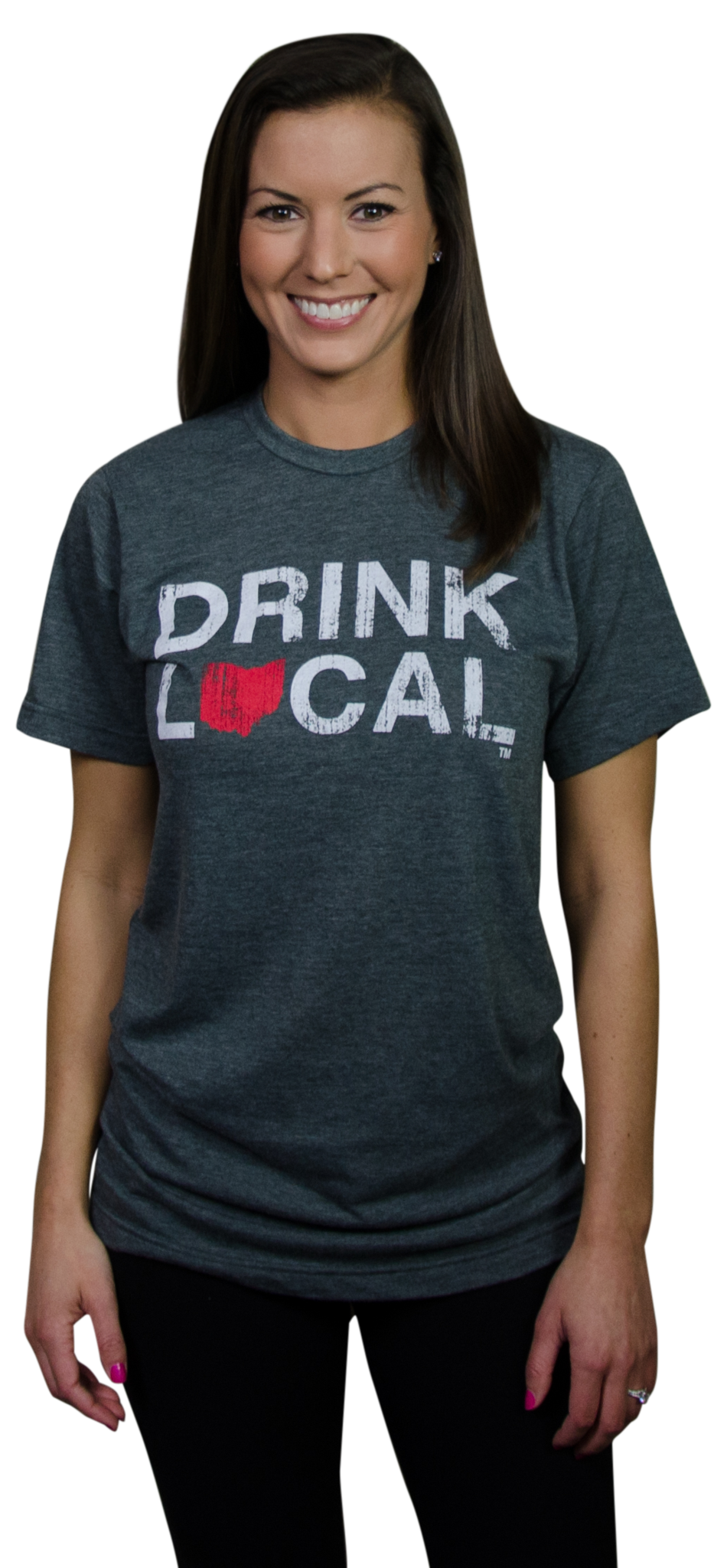 OHIO TEE | DRINK LOCAL | RED