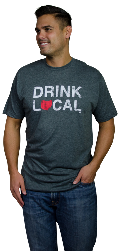 OHIO TEE | DRINK LOCAL | RED