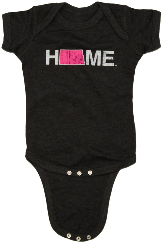 NORTH DAKOTA ONESIE | HOME | PINK