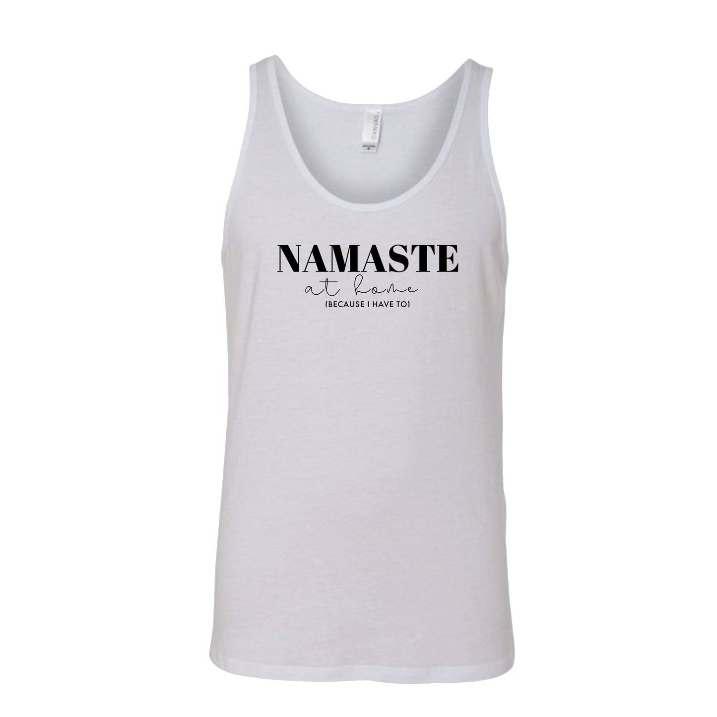 ROGUE AWAKENING | WHITE UNISEX TANK | NAMASTE AT HOME