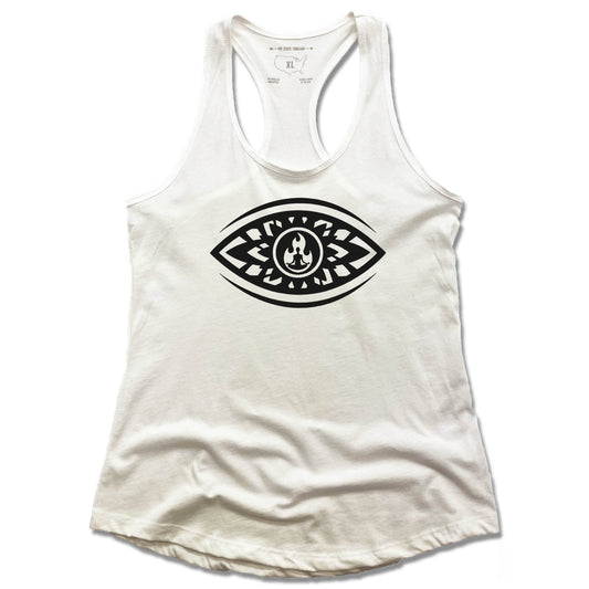 ROGUE AWAKENING | LADIES WHITE TANK | EYE