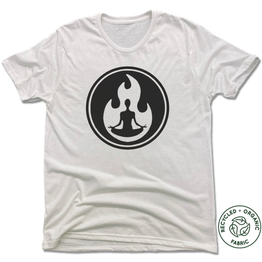 ROGUE AWAKENING | UNISEX WHITE Recycled Tri-Blend | FLAME