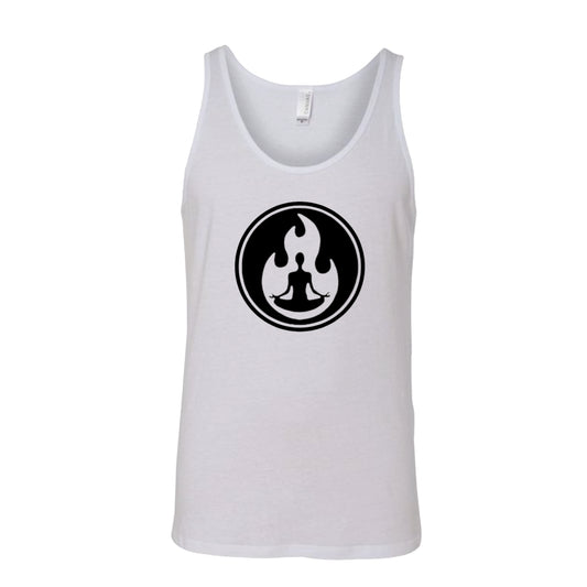 ROGUE AWAKENING | WHITE UNISEX TANK | FLAME