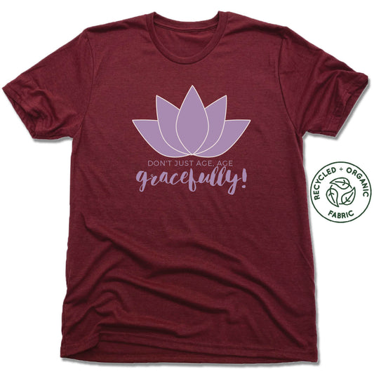 RESTORINGBFNS | UNISEX VINO RED Recycled Tri-Blend | GRACEFULLY