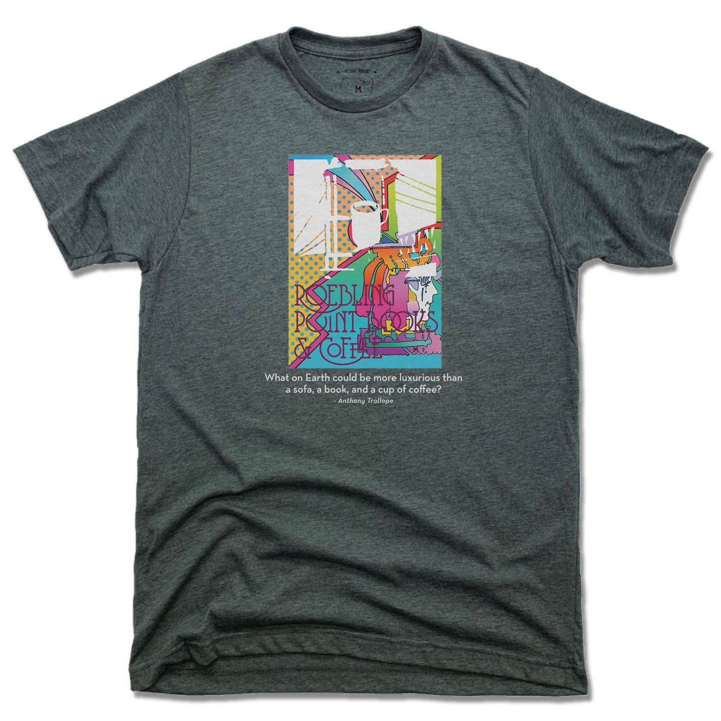 ROEBLING POINT BOOKS | UNISEX TEE | COLOR LOGO