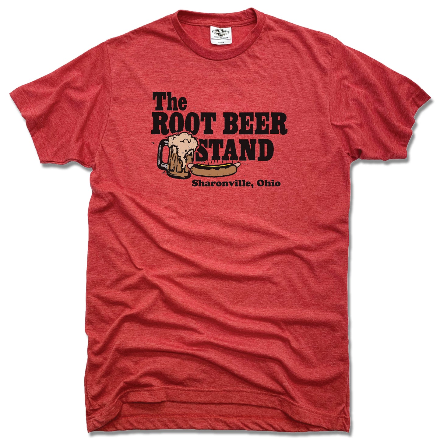 UNISEX RED TEE | Classic | The Root Beer Stand