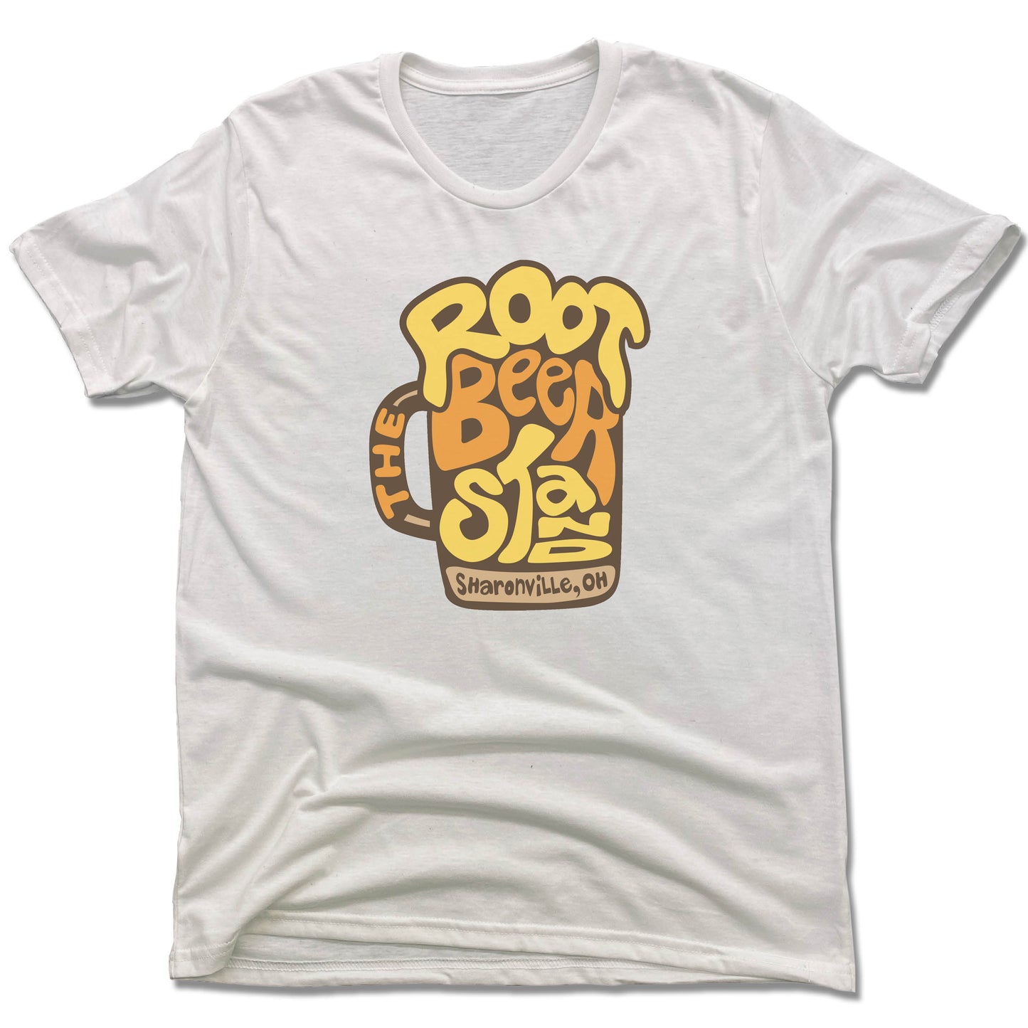 UNISEX White Tee | Mug | The Root Beer Stand