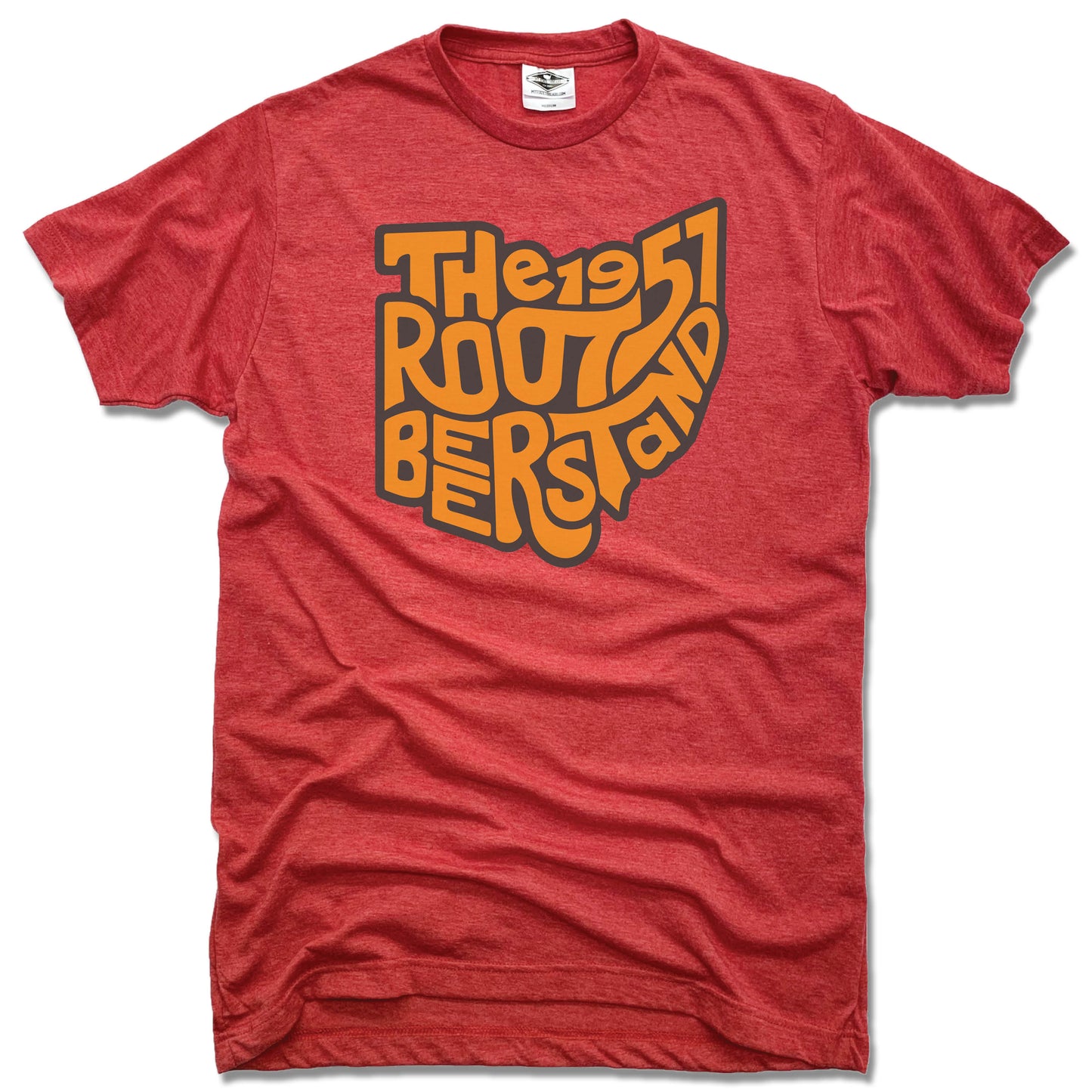 UNISEX RED TEE | Ohio | The Root Beer Stand