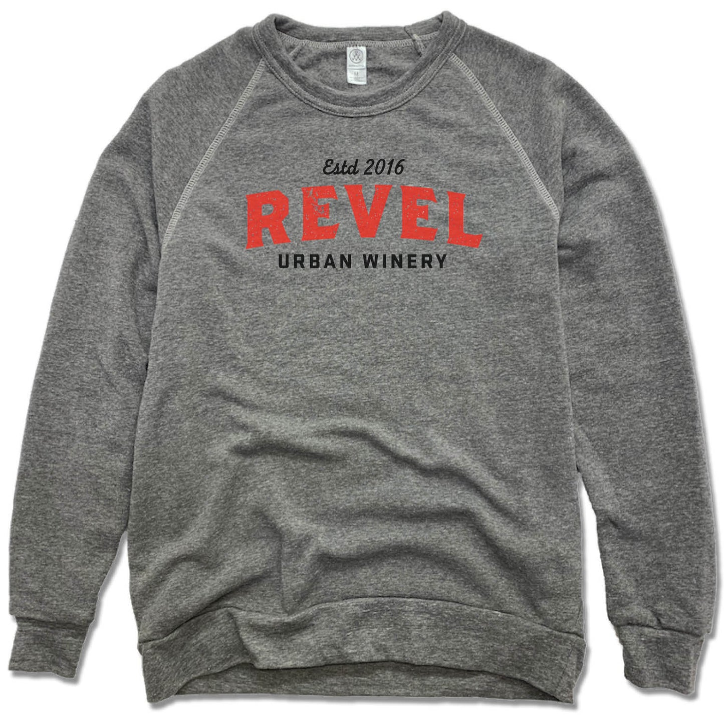 REVEL | RED LOGO | FLEECE SWEATSHIRT