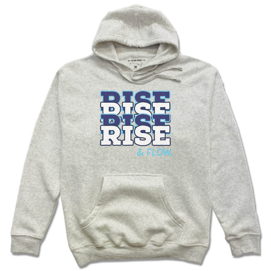 RISE AND FLOW YOGA STUDIO | HOODIE | COLOR LOGO