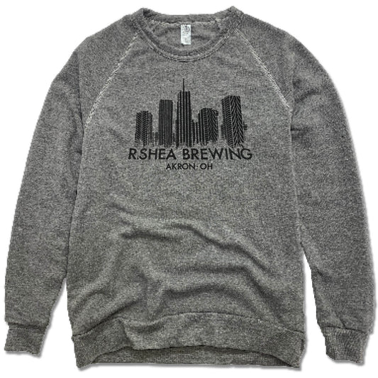 R. SHEA BREWING. | FLEECE SWEATSHIRT |  AKRON SKYLINE