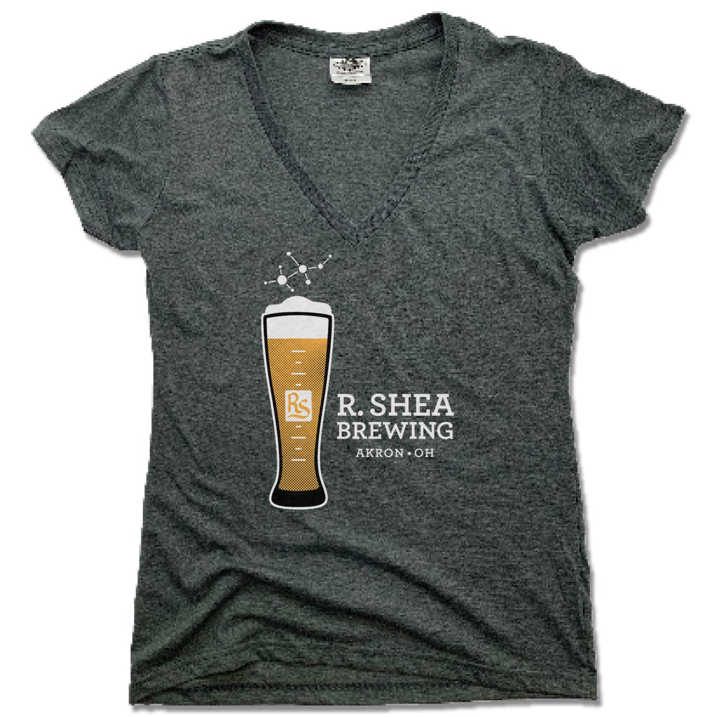R. SHEA BREWING. | LADIES V-NECK | BREWED TO A SCIENCE