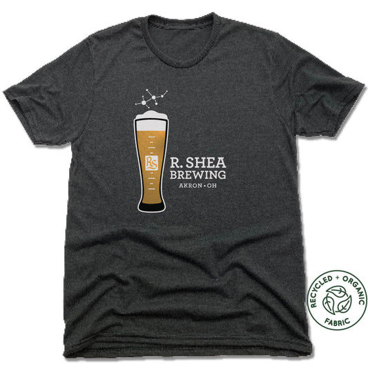 R. SHEA BREWING. | UNISEX BLACK Recycled Tri-Blend | BREWED TO A SCIENCE