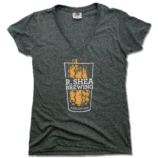 R. SHEA BREWING. | LADIES V-NECK | GLASS