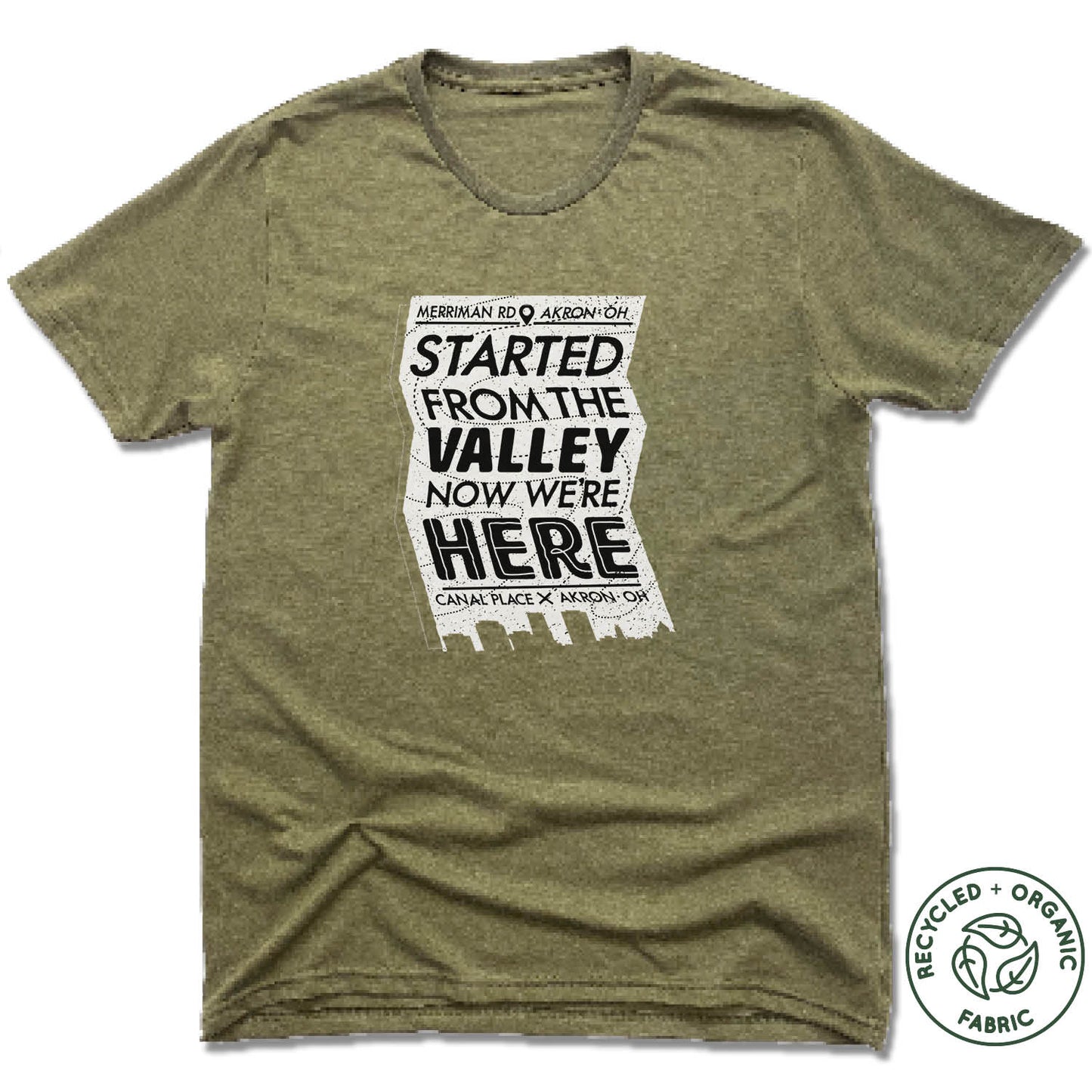 R. SHEA BREWING. | UNISEX OLIVE Recycled Tri-Blend | POSTER