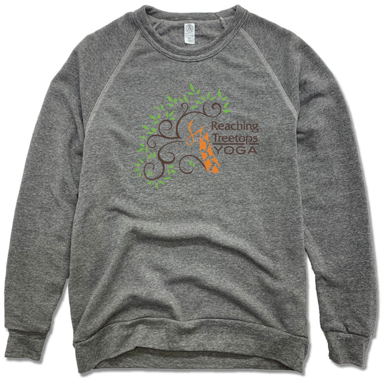 REACHING TREETOPS YOGA | FLEECE SWEATSHIRT | LOGO