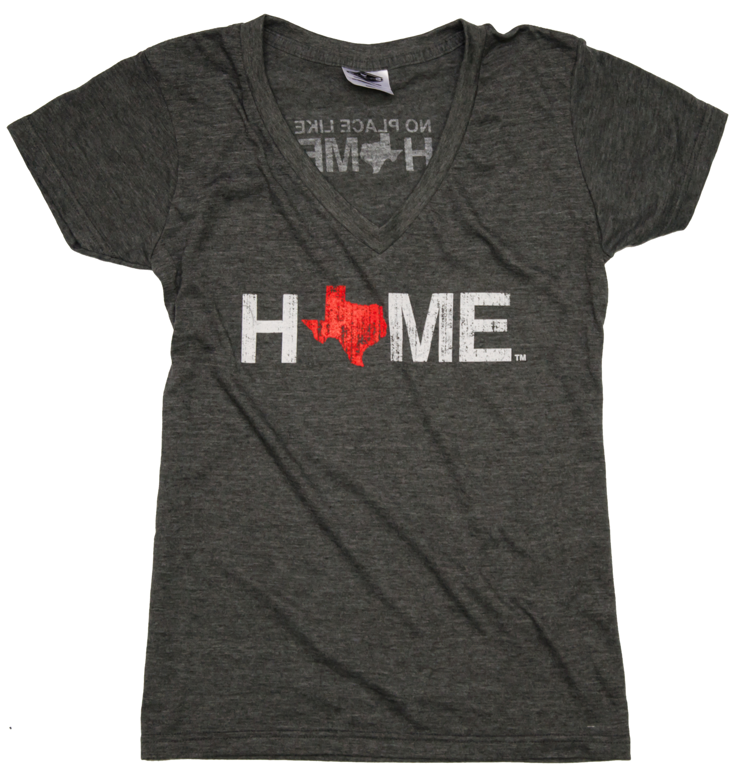 TEXAS LADIES V-NECK | HOME | RED - My State Threads
