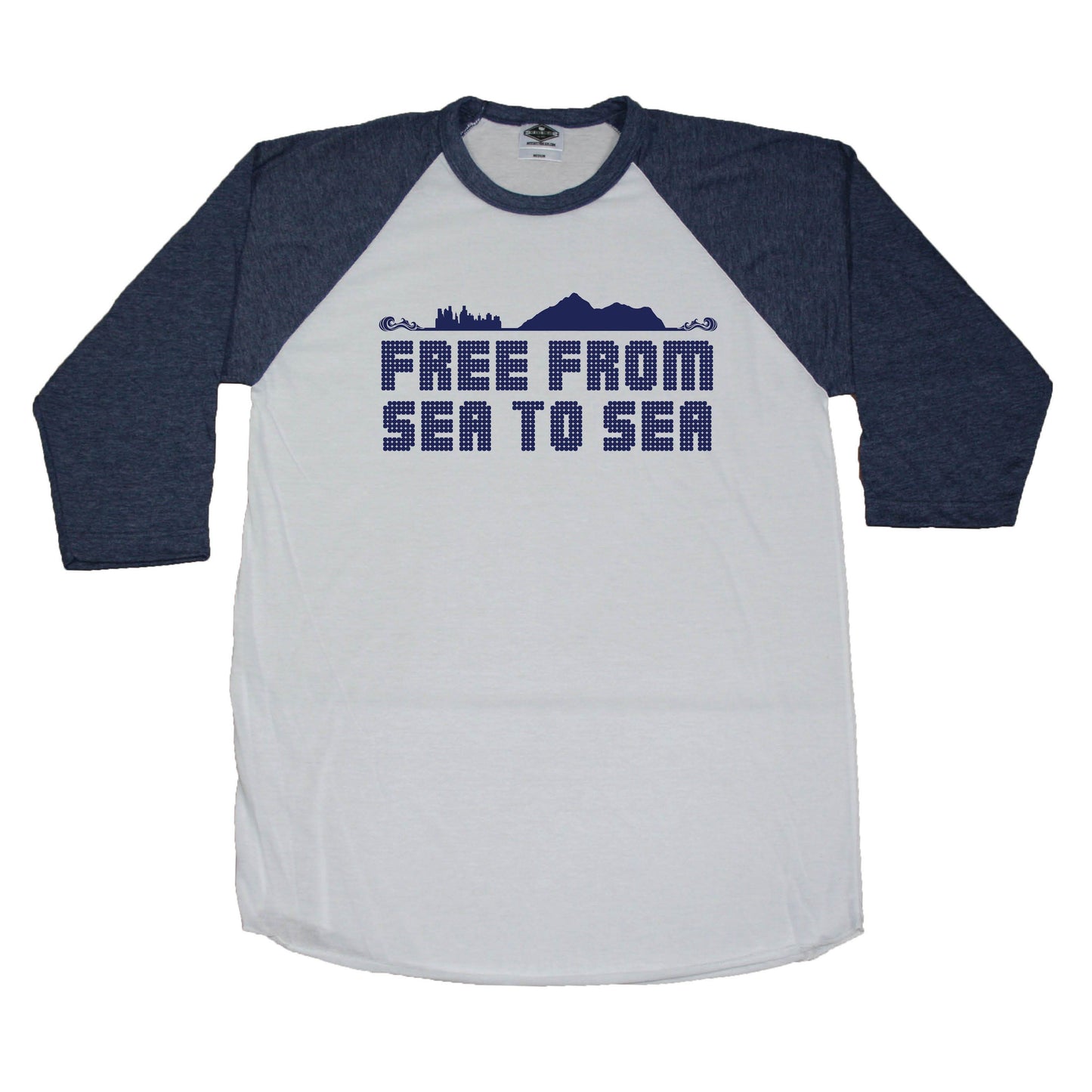 Free From Sea to Sea - 3/4 Sleeve