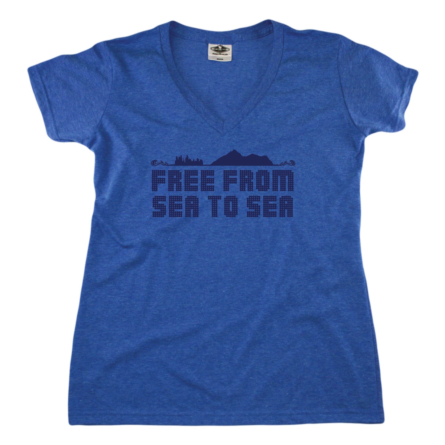 Free From Sea to Sea - Ladies' Tee