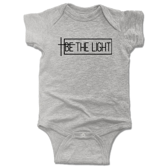 THE SISTER'S CLOSET | GRAY ONESIE | BE THE LIGHT