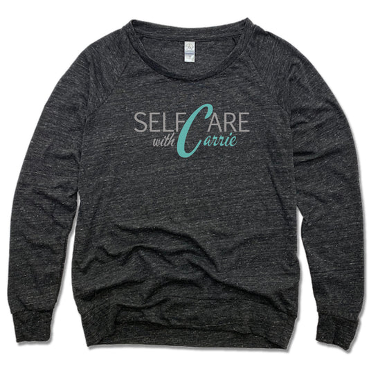 SELF CARE WITH CARRIE | LADIES SLOUCHY | COLOR LOGO