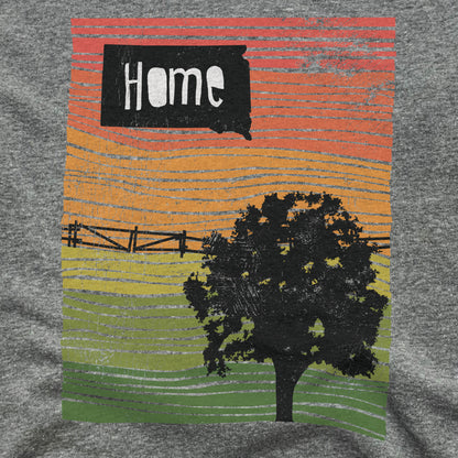 SOUTH DAKOTA | FLEECE SWEATSHIRT | HOME LINE ART