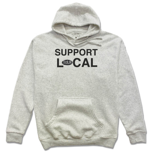 312 BAR | FRENCH TERRY HOODIE | SUPPORT LOCAL