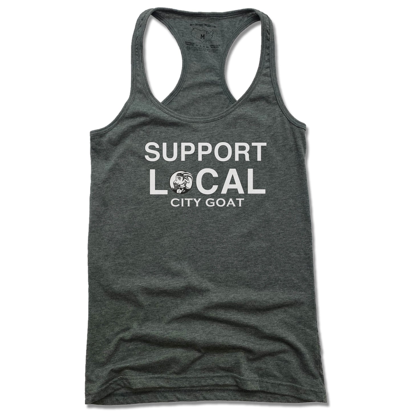 CITY GOAT | LADIES TANK | SUPPORT LOCAL