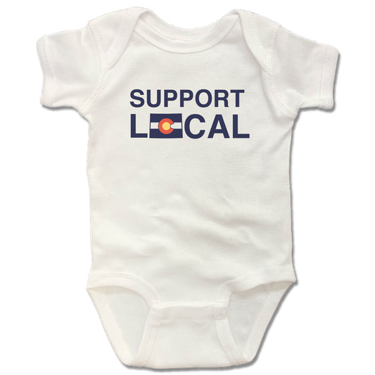 COLORADO | WHITE ONESIE | SUPPORT LOCAL