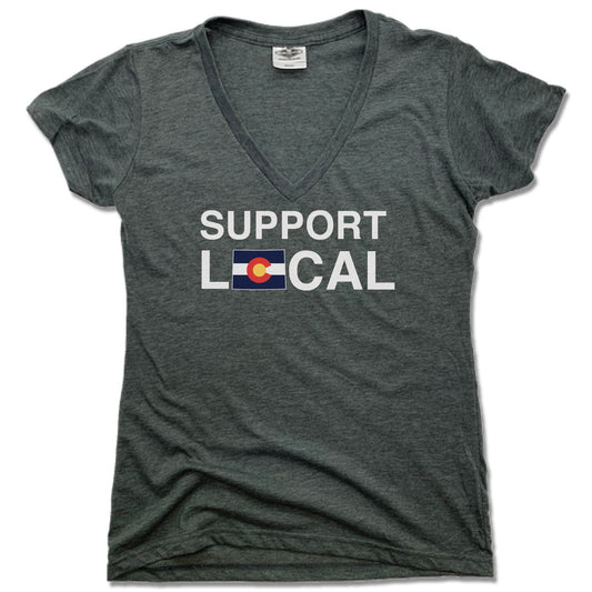 COLORADO | LADIES V-NECK | SUPPORT LOCAL