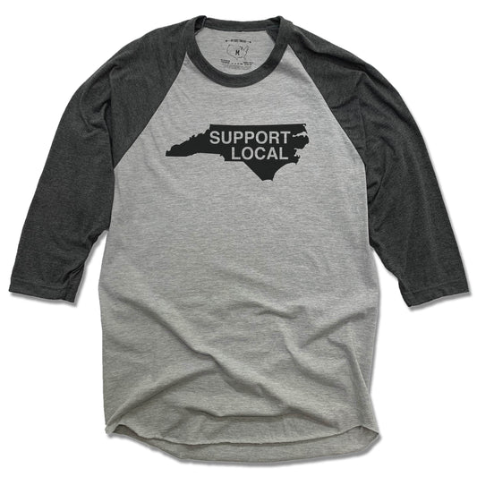 NORTH CAROLINA | 3/4 SLEEVE | SUPPORT LOCAL