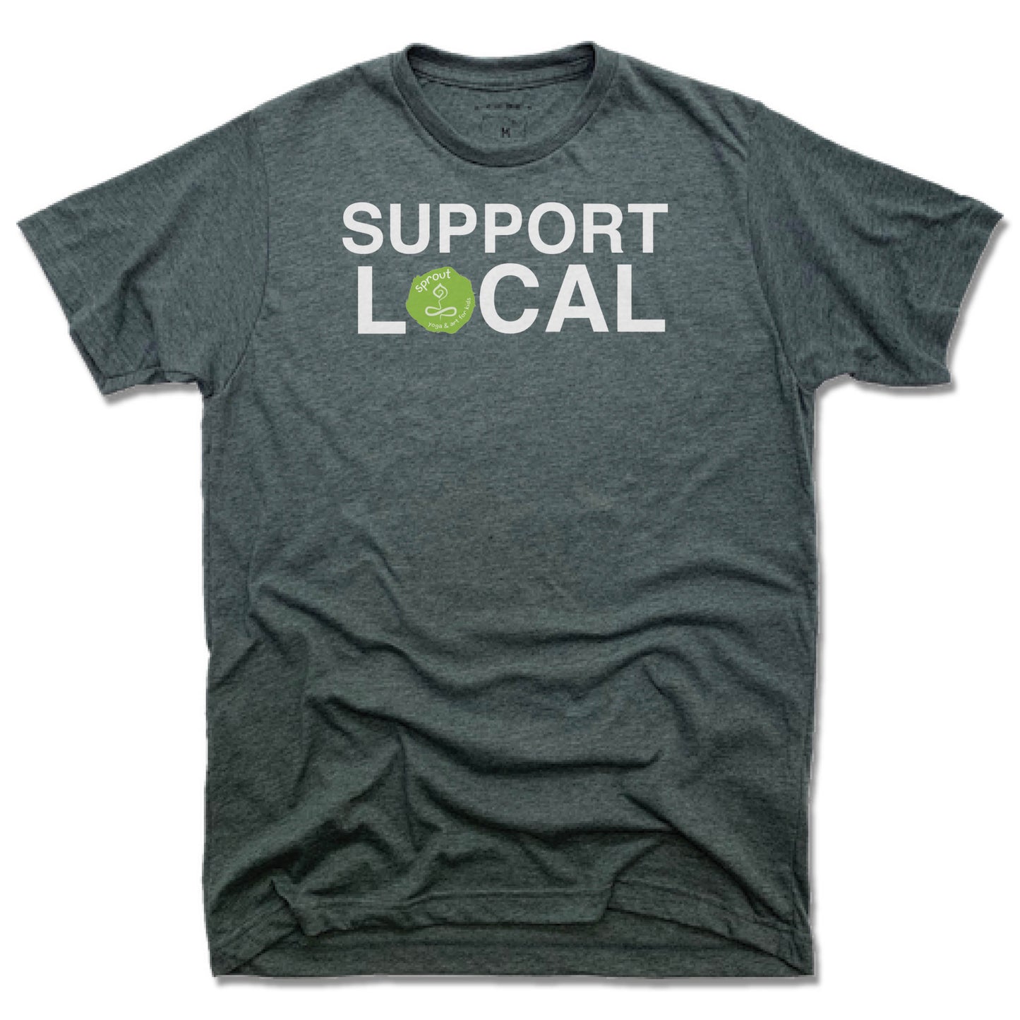 SPROUT YOGA & ART | UNISEX TEE | SUPPORT LOCAL