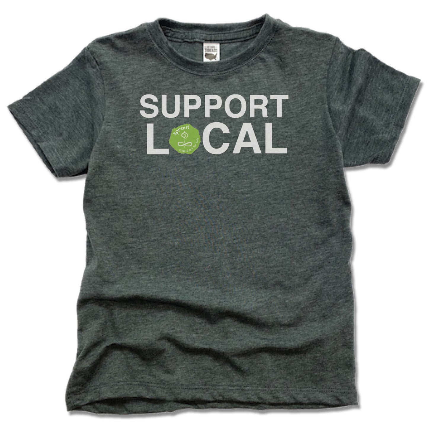 SPROUT YOGA & ART | KIDS TEE | SUPPORT LOCAL