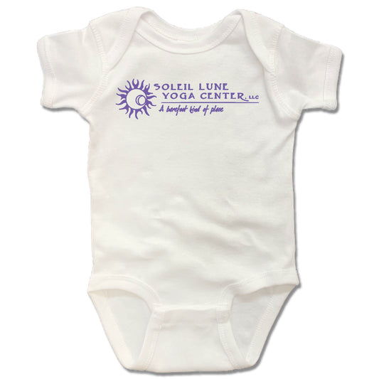 SOLEIL LUNE | WHITE ONESIE | LOGO