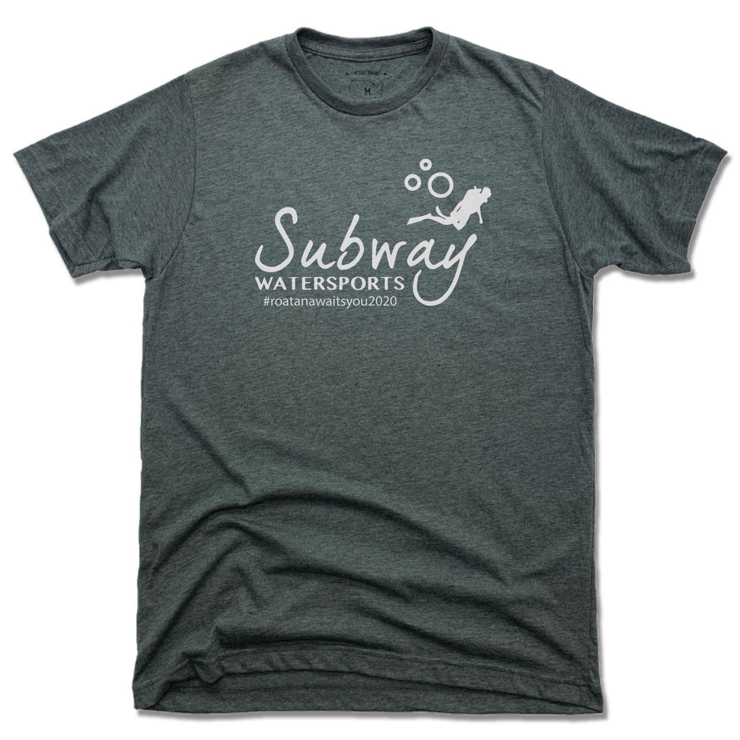 SUBWAY WATER SPORTS | UNISEX TEE | WHITE LOGO