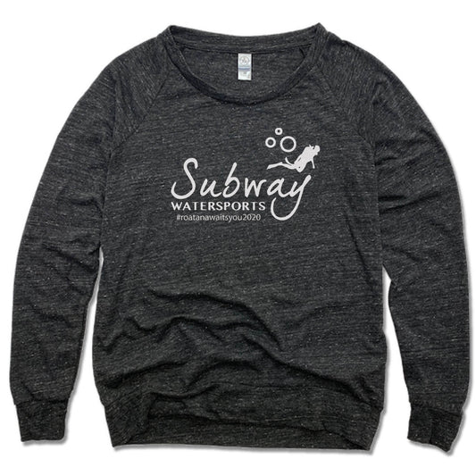 SUBWAY WATER SPORTS | LADIES SLOUCHY | WHITE LOGO