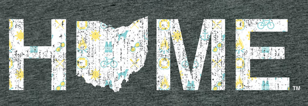 OHIO LADIES V-NECK | HOME | NORTHERN PATTERN - My State Threads