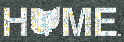 OHIO LADIES V-NECK | HOME | NORTHERN PATTERN - My State Threads