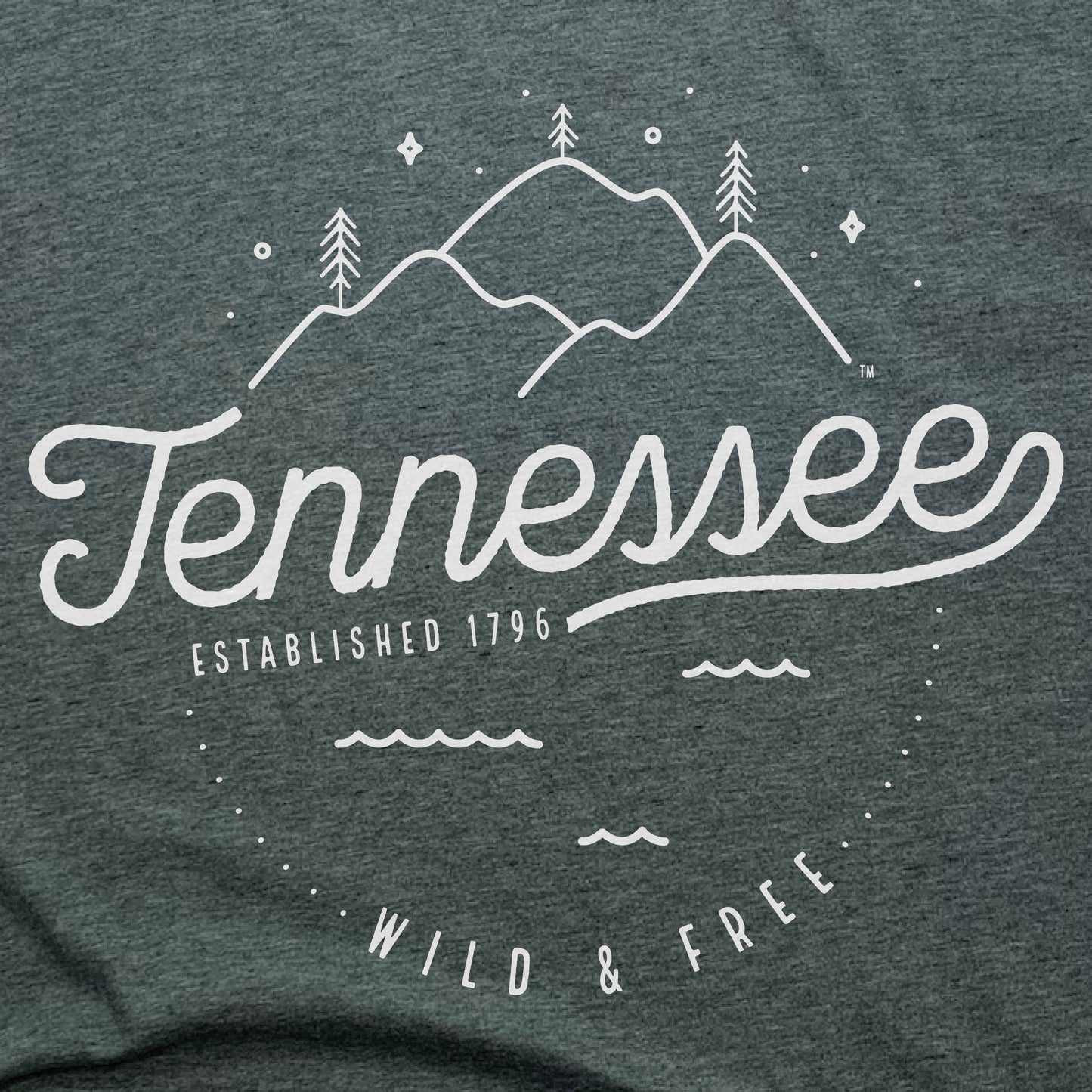 TENNESSEE | UNISEX TEE | CREST