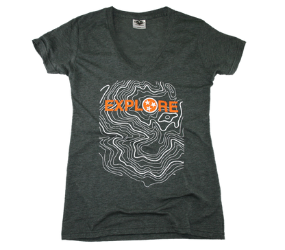 TENNESSEE LADIES V-NECK | EXPLORE | STAR