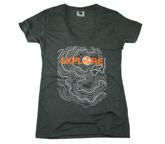 TENNESSEE LADIES V-NECK | EXPLORE | STAR