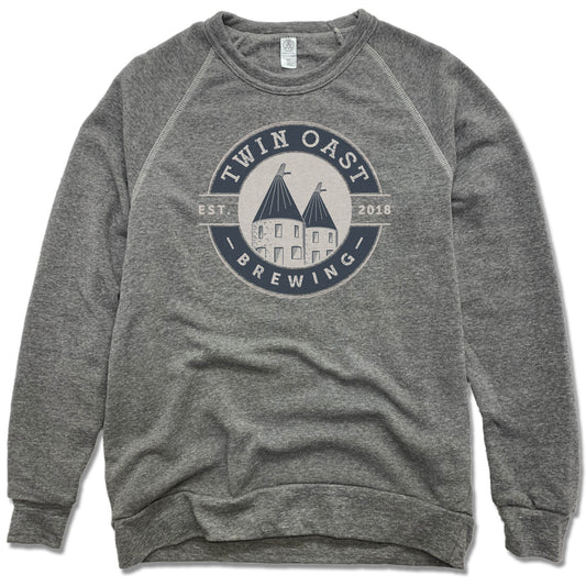 TWIN OAST BREWING | FLEECE SWEATSHIRT | BLUE SEAL