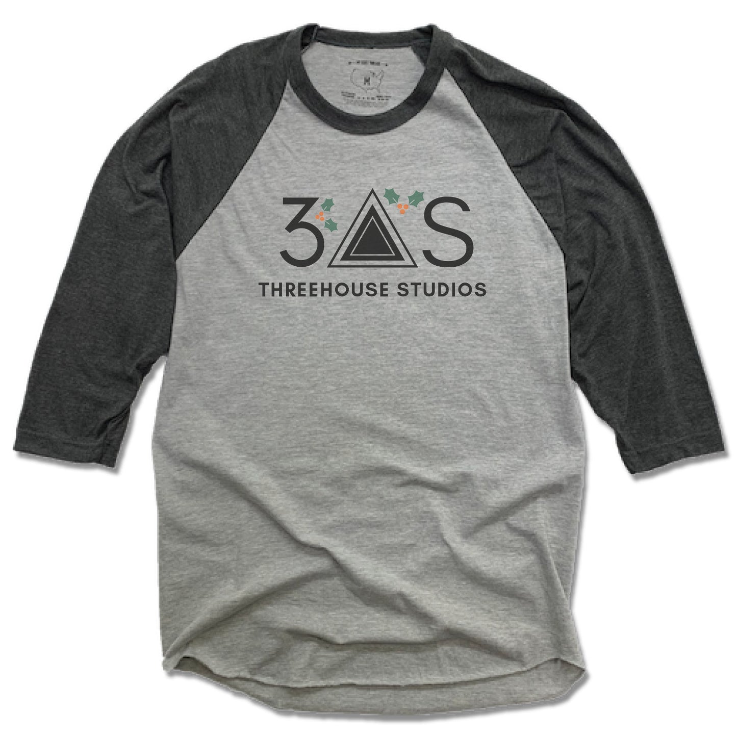 THREEHOUSE STUDIOS | GRAY 3/4 SLEEVE | Holly