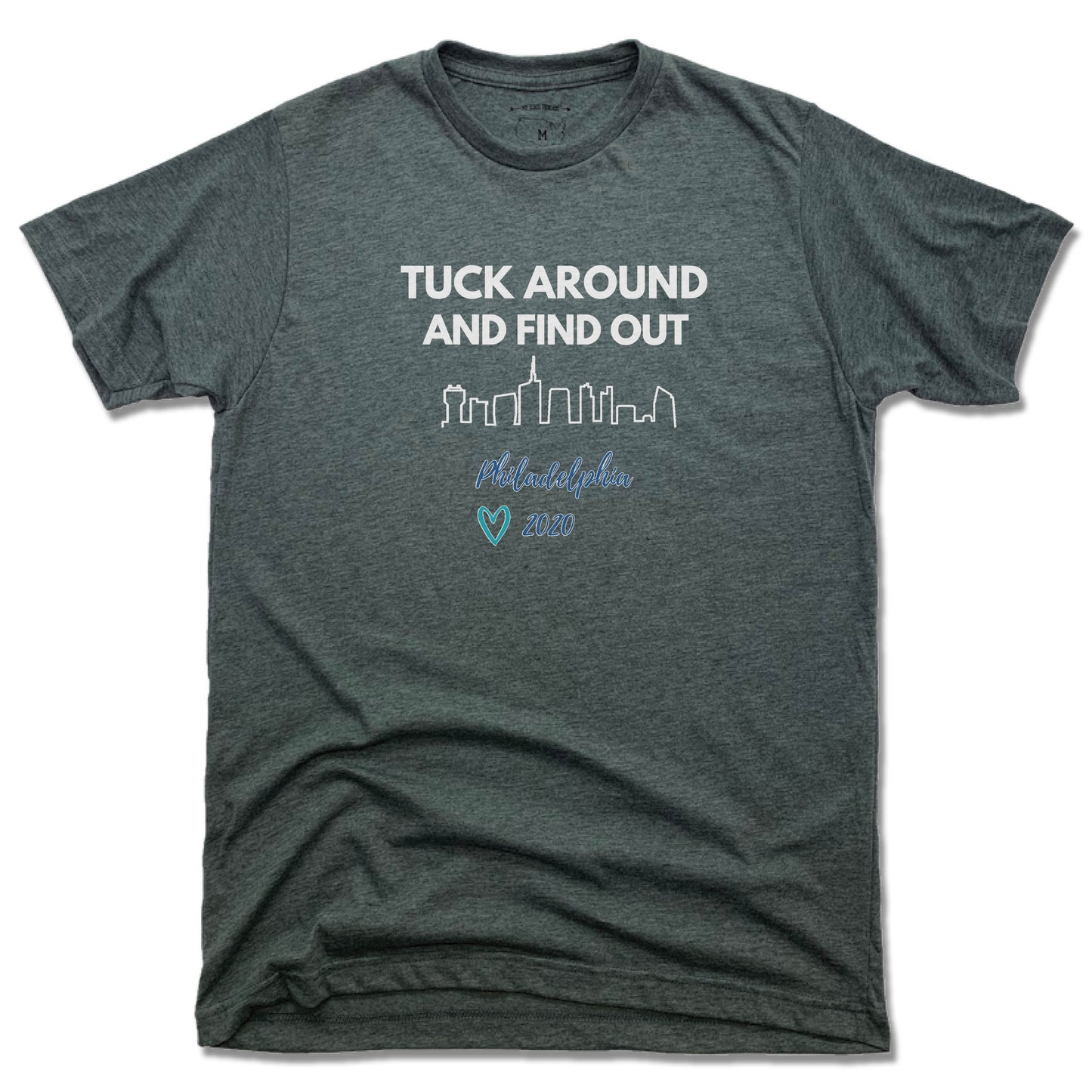 TUCK BARRE & YOGA | UNISEX TEE | TUCK AROUND AND FIND OUT